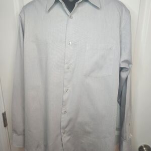 Men's Gray Dress Shirt